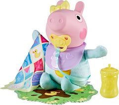 Peppa Pig Păpușa Interactivă Evie, 28 cm, cu 20 de sunete și multe funcții, set de jucării pentru copii de la 3 ani în sus