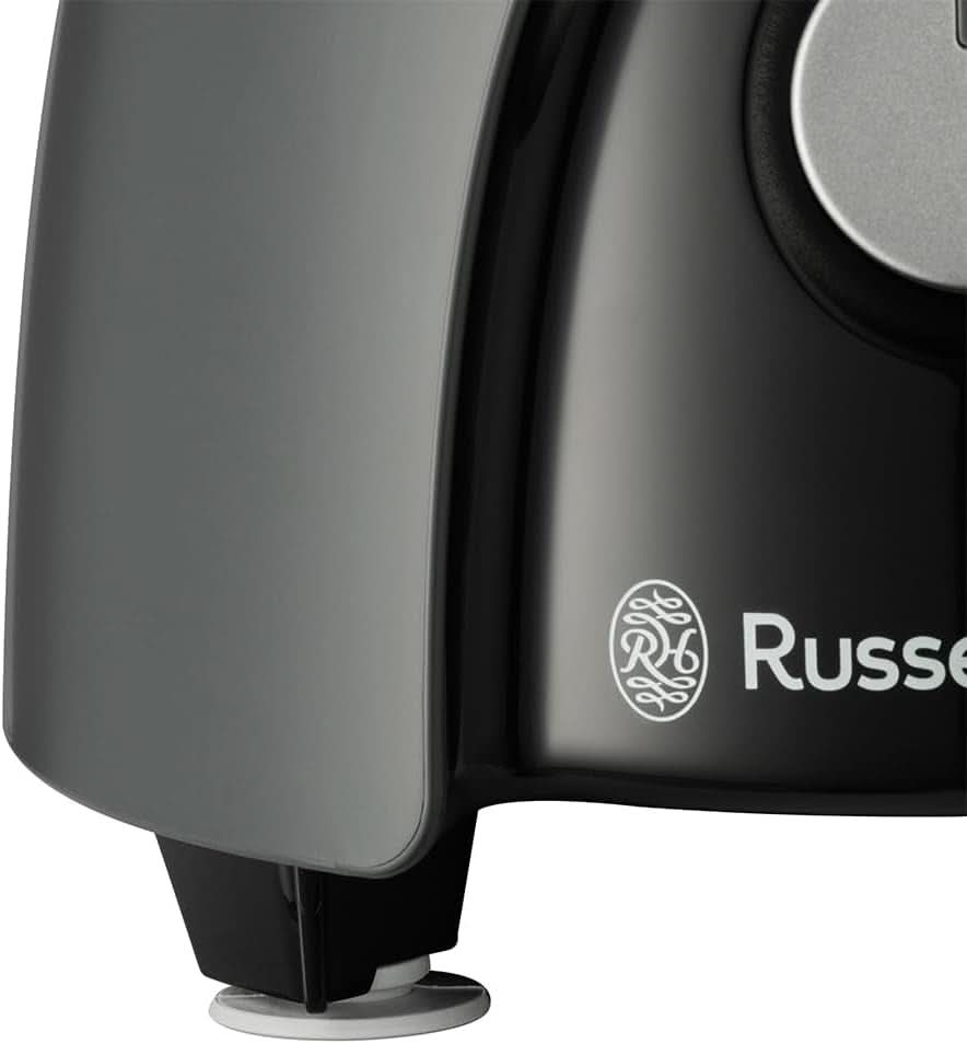 Robot da cucina Russell Hobbs [frullatore/tritaverdure/frullatore da tavolo/tritatutto/frullatore] robot da cucina (impastare, mescolare e affettare), carbone opaco Kitchen Naty Shop