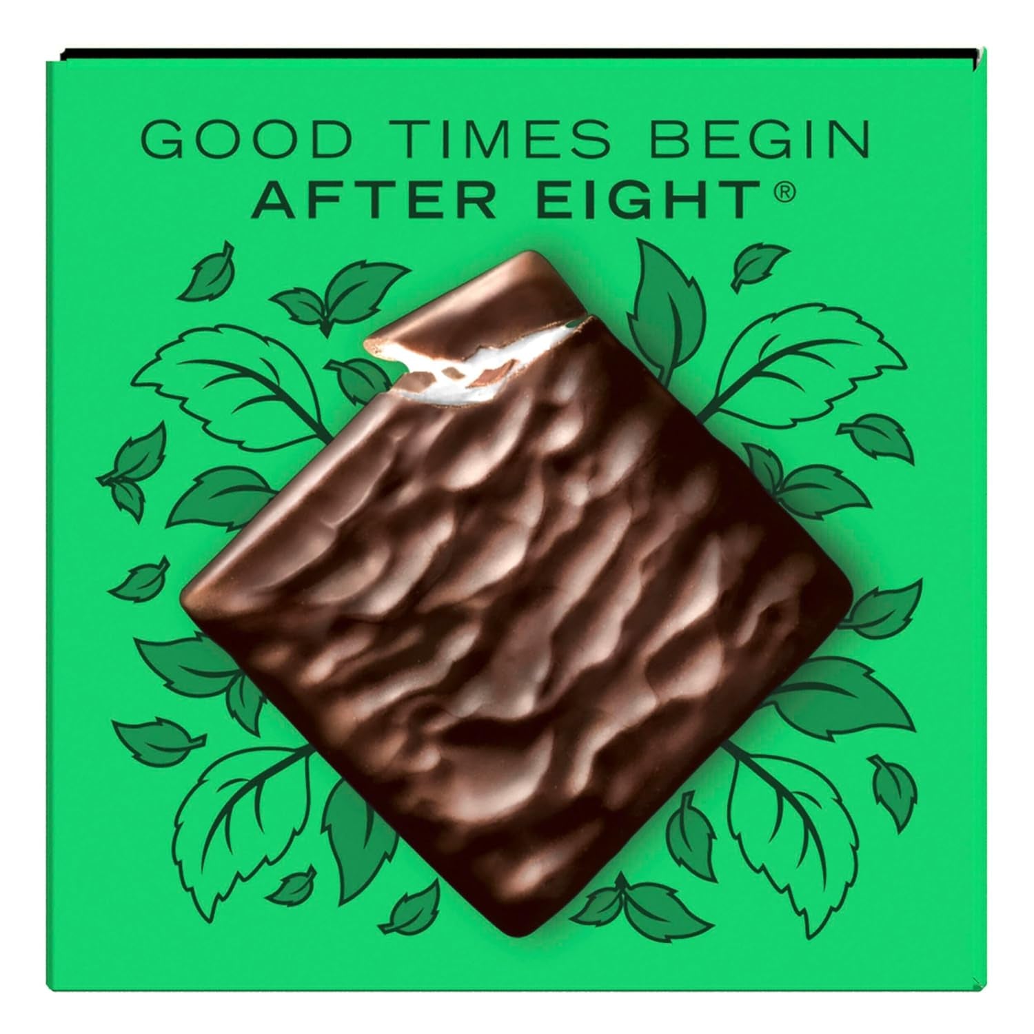 NESTLÉ after EIGHT, tablete subțiri de ciocolată neagră cu umplutură de cremă de mentă Bomboane de Ciocolata Naty Shop