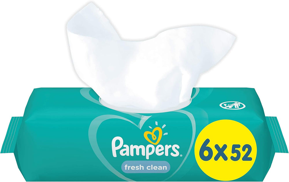 Pampers 81688049 Salviette per neonati Fresh Clean, bianche