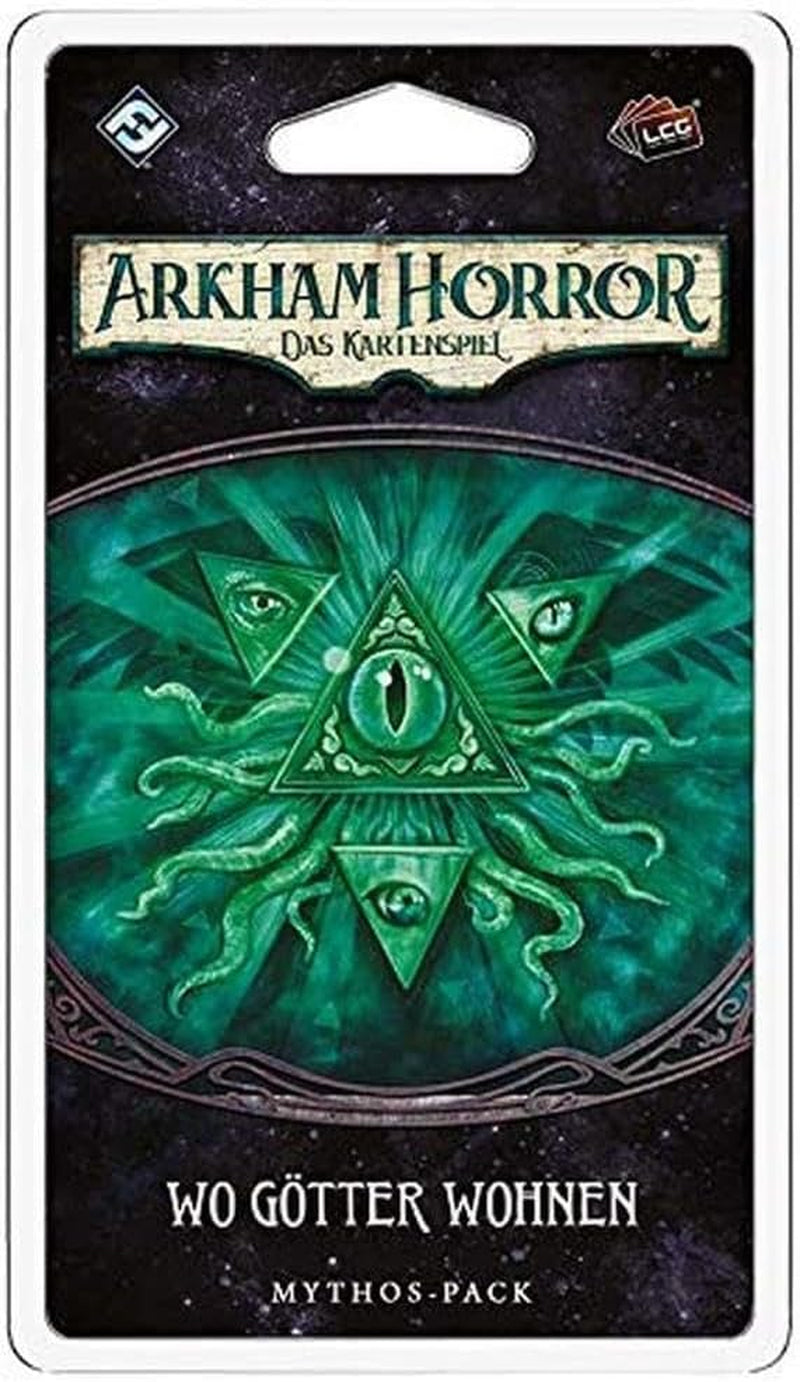 Fantasy Flight Games, Arkham Horror: LCG, Gioco base, Gioco per esperti, Gioco di carte, 1-4 giocatori, Età 14+, 45+ minuti, Tedesco, Multicolor, Colorato