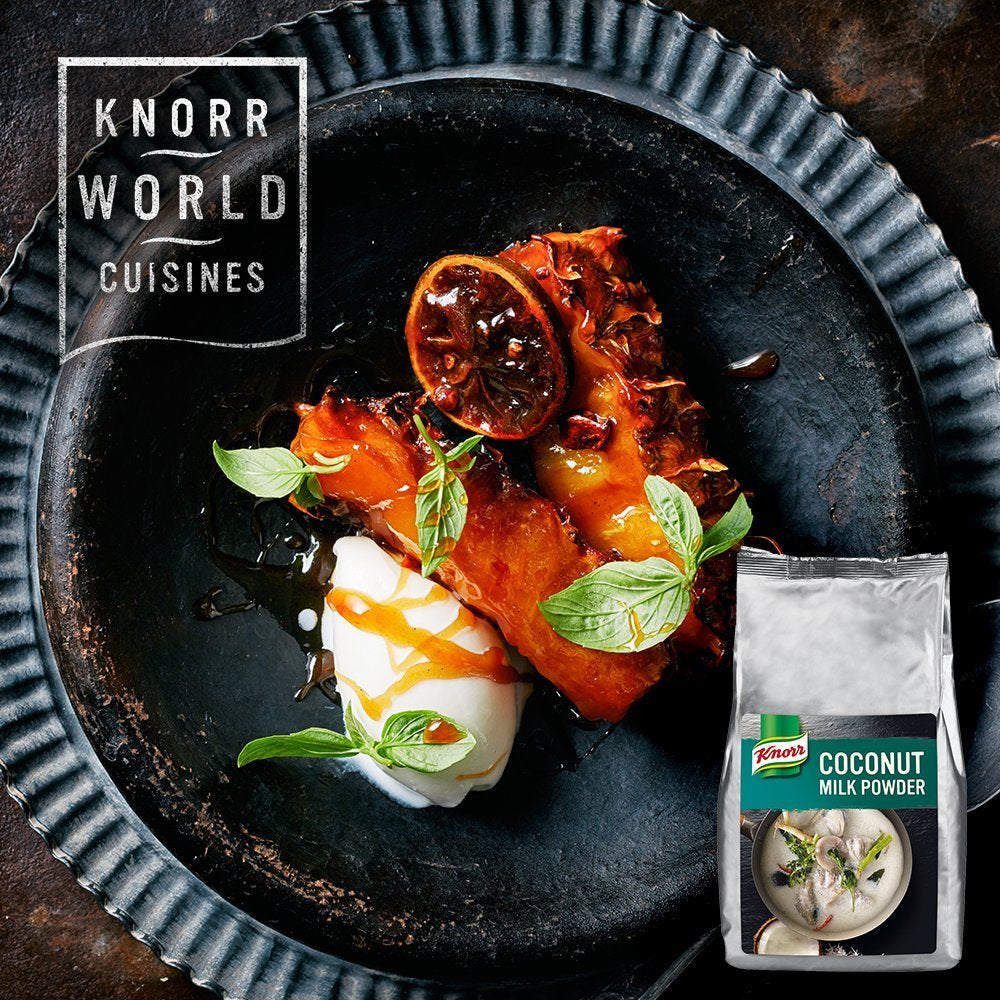 Knorr Kokosmilch Pulver (latte in polvere aus 20 frischen Kokosnüssen, ergibt 6.6 Liter Kokosmilch) 1er Pack (1 x 1 kg)