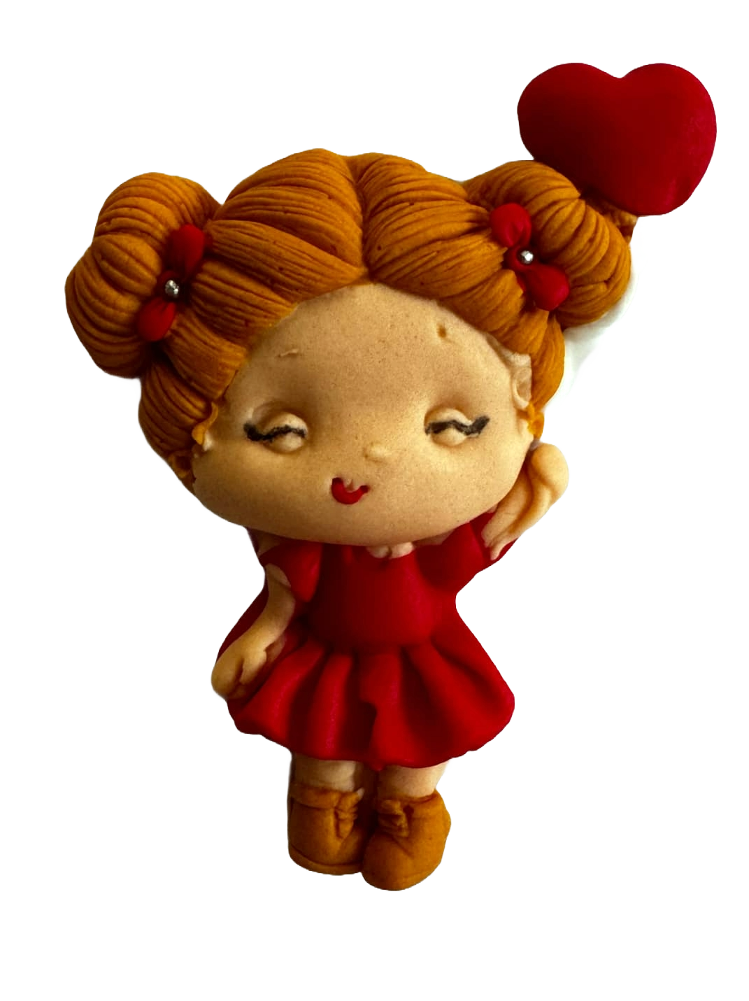 Decoratiune comestibila din zahar, Mica Printesa Decoratiuni din Pasta de Zahar Naty Shop