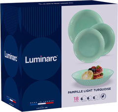 Pampille Turquoise Opal Veselă 18 bucăți - 6 persoane Seturi vesela masa Naty Shop