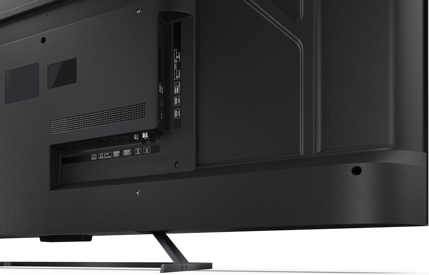 SHARP 50HR7365E – Google TV, 50" UHD, fără ramă, 144 Hz, QLED, HDR10, Dolby Vision HDR, Asistent Google cu microfon, Chromecast, Bluetooth, Dolby Atmos 2x12 W, HDMI 2.1 x4, USB x2, Culoare Negru