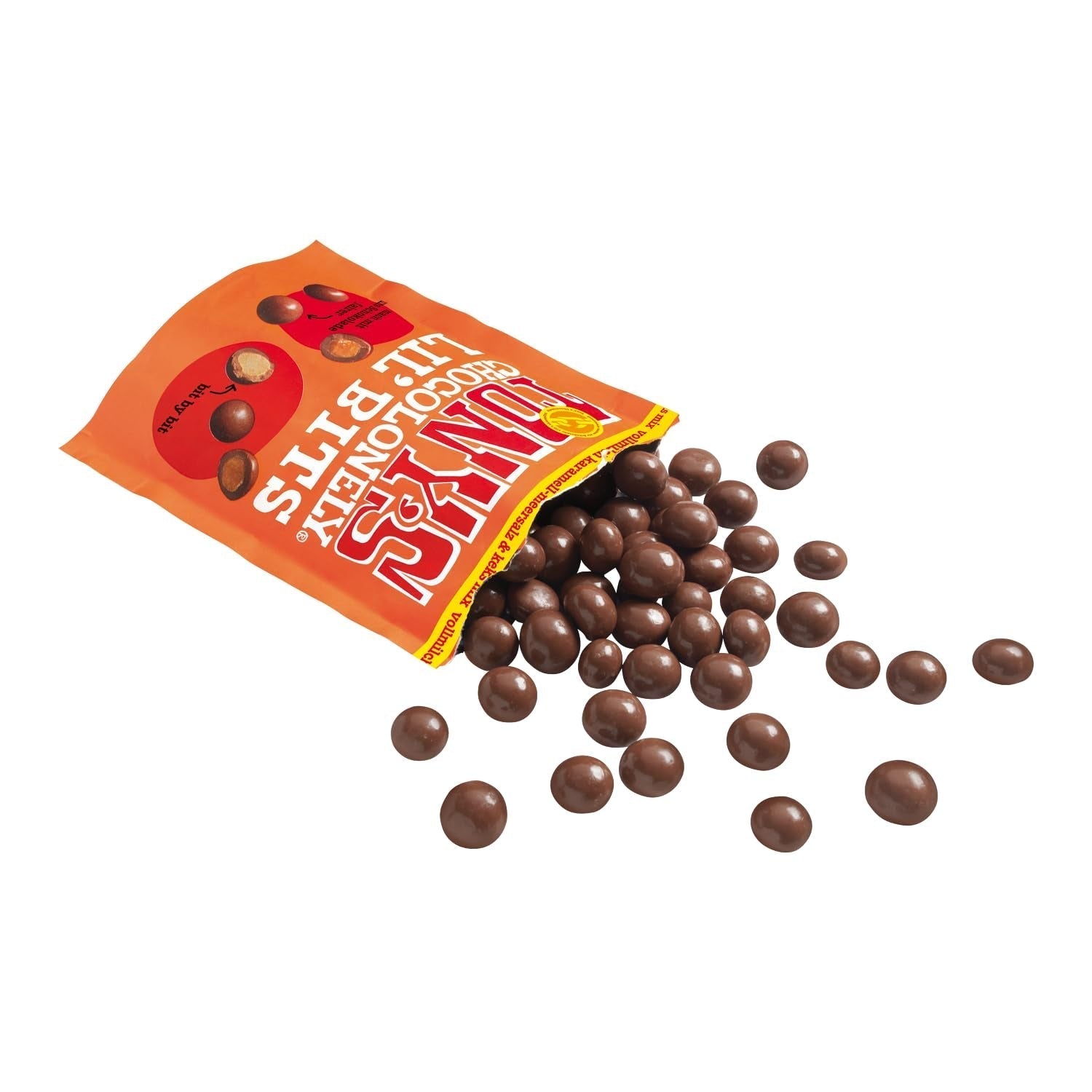 Lil'Bits, mix di biscotti e sale marino caramellato al latte intero, 120 grammi di cioccolatini Naty Shop