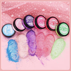 Essbarer Glitzer Für Getränke - Lebensmittelfarbe Pulver, Schimmerndes Glitzerpulver, Lebensmittel Glitzerpuder Für Schokolade, Kuchen, Fondant, Drinks - 8G (Frucht Grün) Naty Shop