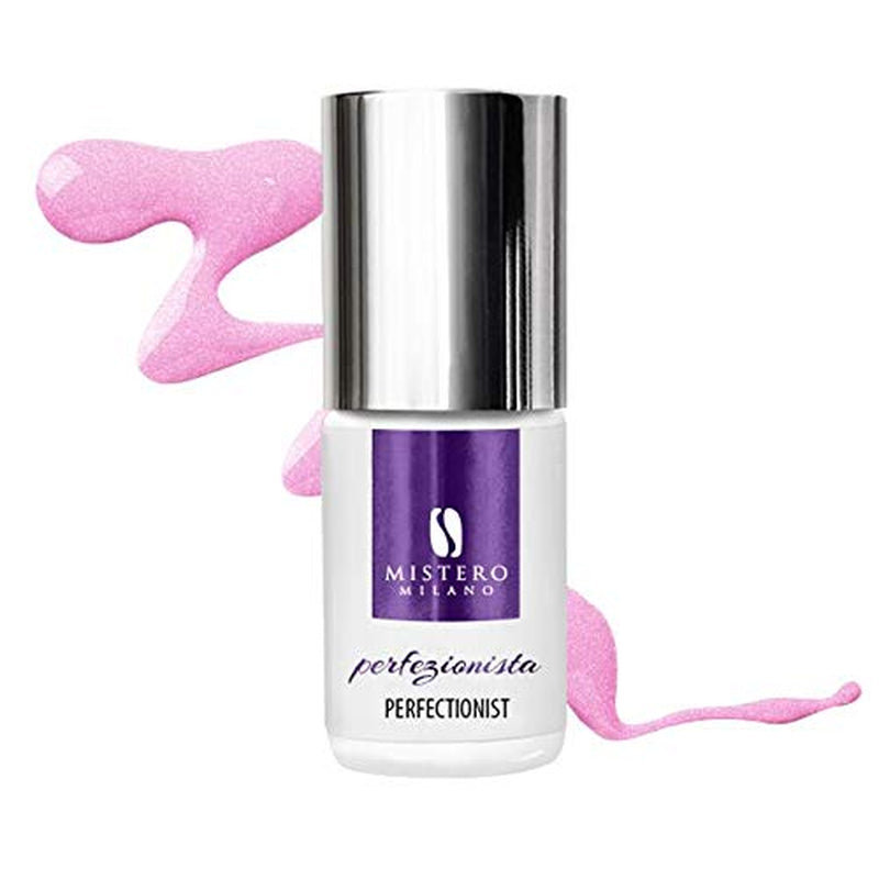 Mistero Milano Smalto per unghie UV glitterato - Smalto per unghie LED - Ibrido glitterato - Copertura totale - 7ml Nella notte oscura