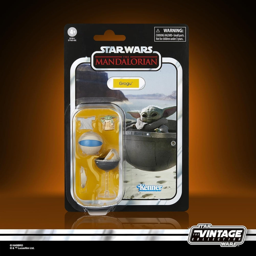 Star Wars Grogu Collezione Vintage Mandalorian Action Figure (Scala 9,5 Cm) Action figures Naty Shop