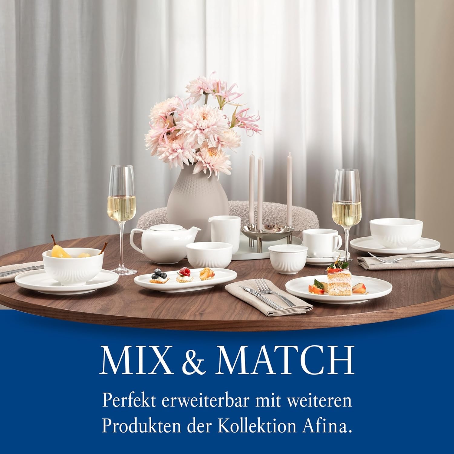 Villeroy & Boch – Cană de lapte Afina 170 ml, albă, potrivită pentru mașina de spălat vase, potrivită pentru cuptorul cu microunde, doză de lapte, accesoriu pentru cafea, ulcior ceramic, sosieră, veselă, porțelan premium
