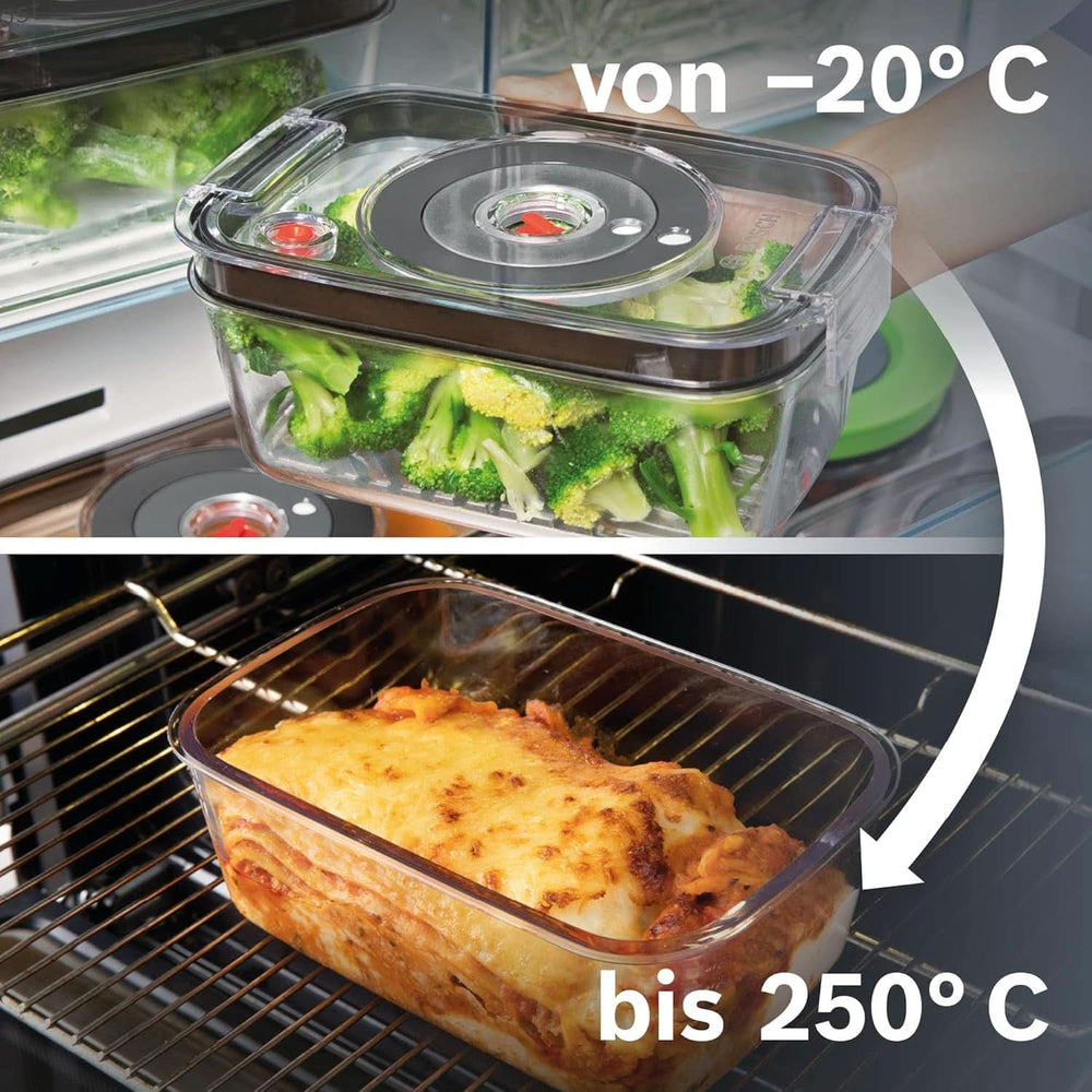 Bosch Ergomixx Style Stabmixer MS6CM61V2, Vakuum-Funktion, Vakuum-Pumpe, Vakuum-Beutel, 4-Klingen-Messer, 12 Stufen, Turbo-Funktion, 1000 W, Nero/Antracite Mamma e bambino Naty Shop