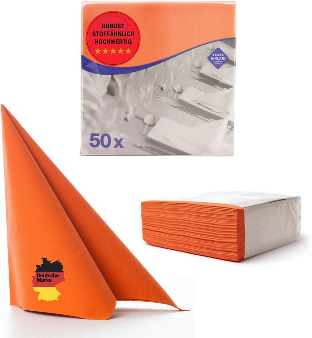 50 șervețele Aroba Airlaid Aspect textil 19 CULORI 40X40 Cm 1/4 fold Șervețele de nuntă de înaltă calitate, aspect textil, pentru aniversări hotel catering sărbători Crăciun nuntă roz