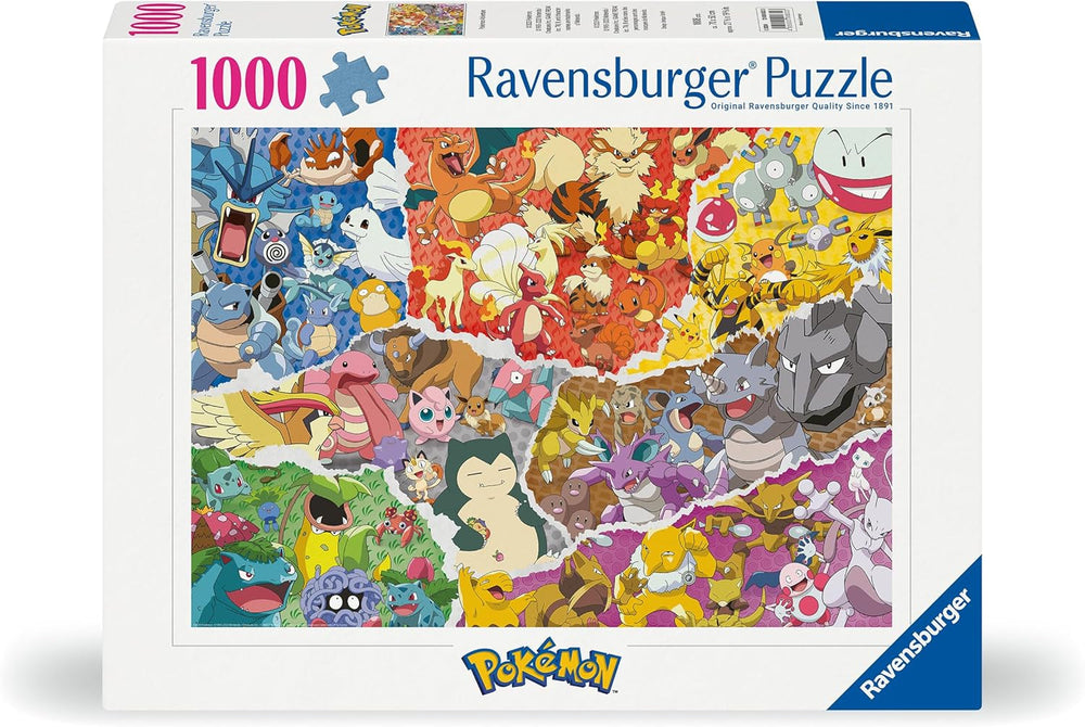 Ravensburger Puzzle 12000832 - Pokémon Adventure - Puzzle Pokémon da 1000 pezzi per adulti e bambini sopra i 14 anni Puzzle Naty Shop