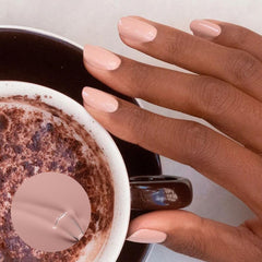 Manucurist Green - Oja Rosy Beige Shell Beige - Oja cu Uscare Rapidă - DIY Nails - Vegană 12-Free - Pe Bază de Plante - Oja - Fabricată în Franța