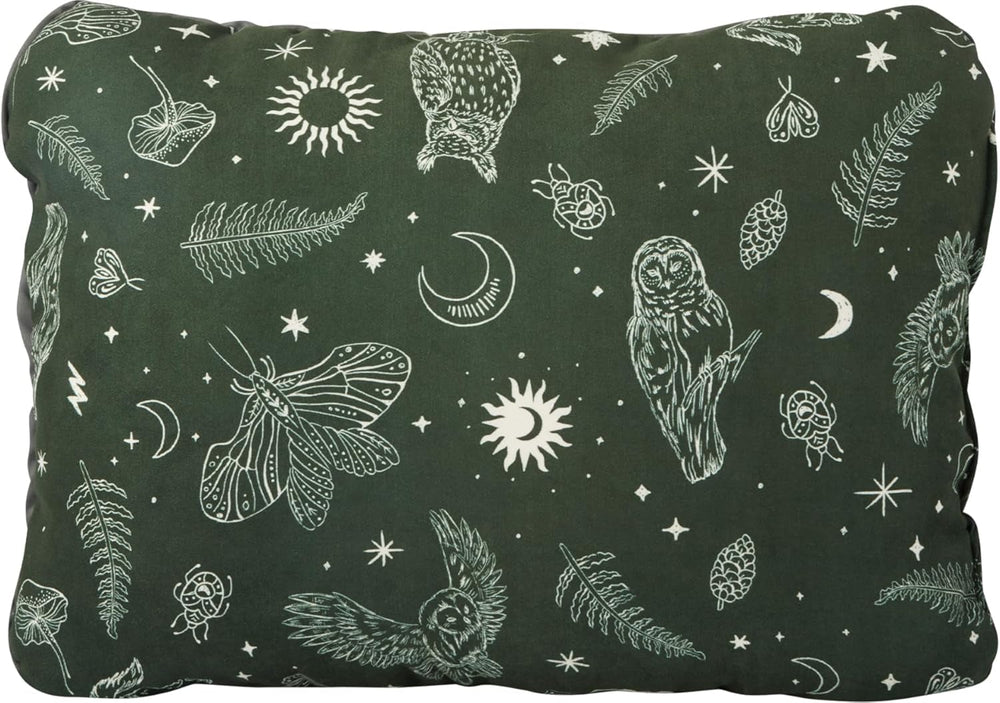 Therm-A-Rest Cascade Pernă compresibilă cu cordon, Pernă de camping, Culoare: Topowave, Dimensiune: L Perne calatorie Naty Shop Pădure Regular - 14 X 18 Inch