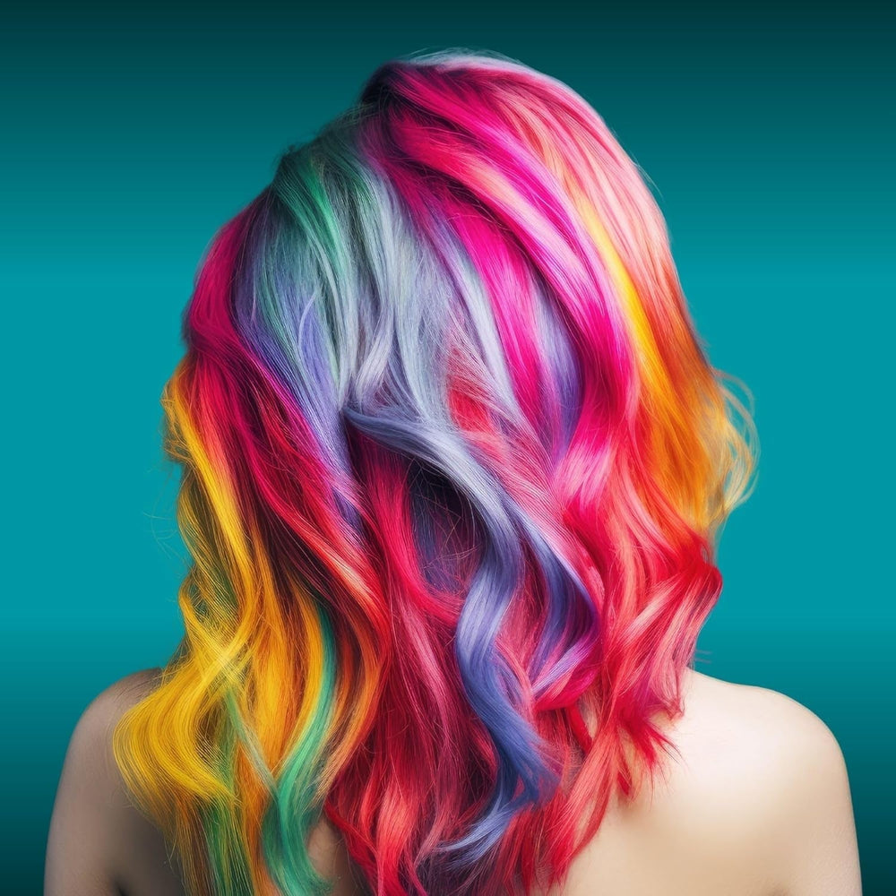 Vip's Prestige Be Extreme | Tonic semipermanent pentru păr 50 Wild Green | Pigment pur | Adaugă culoare părului vopsit sau cărunt | Rezultat temporar | Fără amoniac, fără parabeni, fără PPD Vopsea pentru par Naty Shop