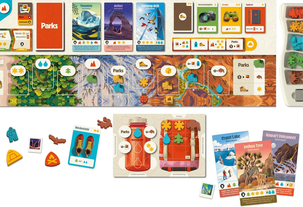 Parchi (2a edizione), 26,7 cm x 26,7 cm x 0,1 cm