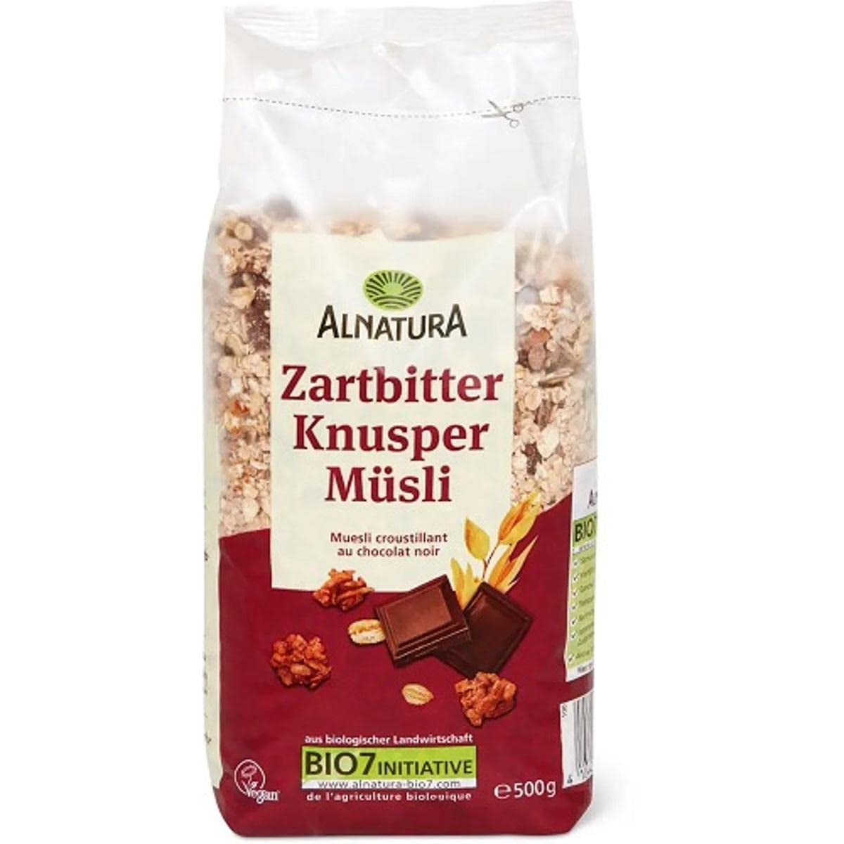 Muesli fondente croccante, 500 g
