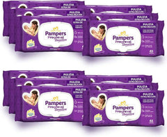 Șervețele Pampers Sensitive 12 pachete x 63 servetele Servetele Umede Bebelusi Naty Shop