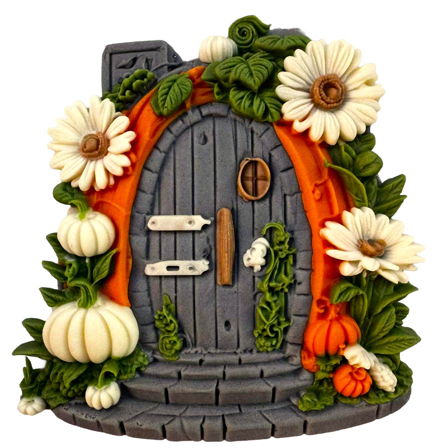 Decorazione commestibile autunnale per torte – Ornamento dolce fatto a mano