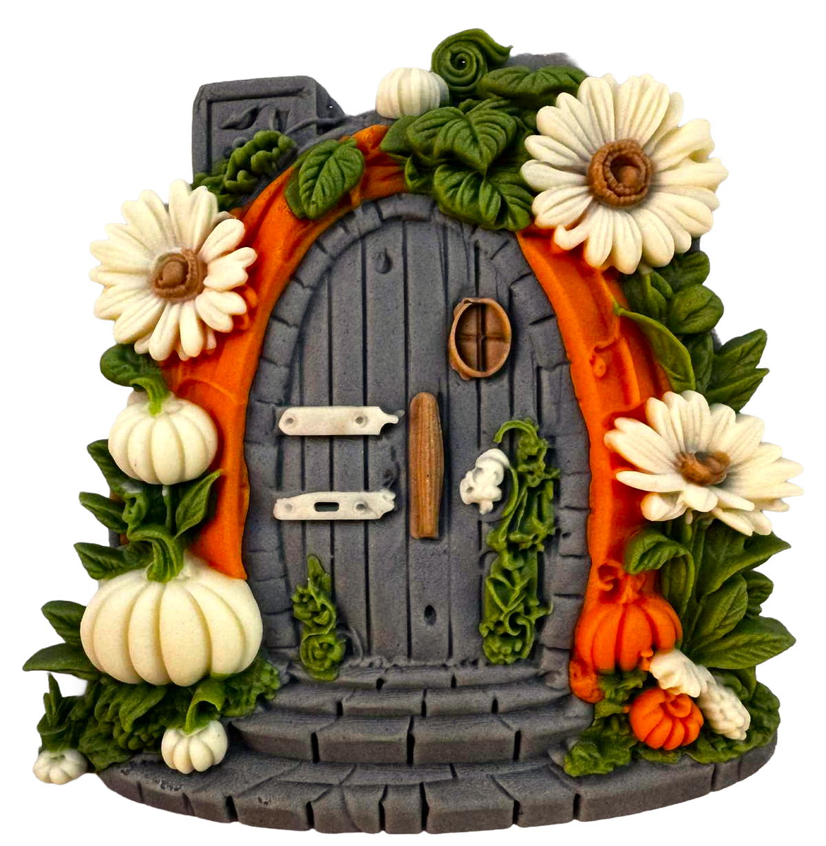 Decorazione commestibile autunnale per torte – Ornamento dolce fatto a mano