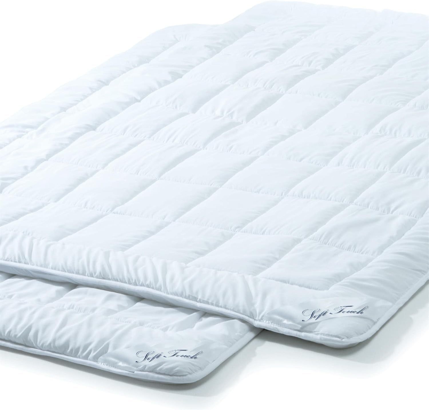 Aqua-Textil Soft Touch Set per bambini Piumino 100 X 135 Cm 250G e 350G con cuscino 40 X 60 Cm 150G Piumino 4 stagioni Termoautonomo Oeko-Tex Piumini e trapunte Naty Shop 2X 135X200 Cm estivo