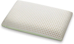 Pernă ortopedică de susținere a gâtului - Aloe organică - Pernă viscoelastică Aloe Vera 14 cm înălțime 100% bumbac acoperire Visco pernă - Pernă cu spumă de memorie - Made in Italy Perne standard Naty Shop