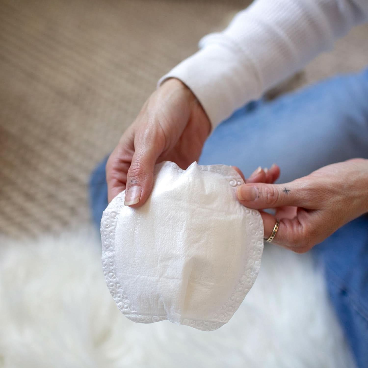 Dischi monouso assorbenti neri 60 pezzi Accessori Alimentazione e Allattamento Bebe Naty Shop