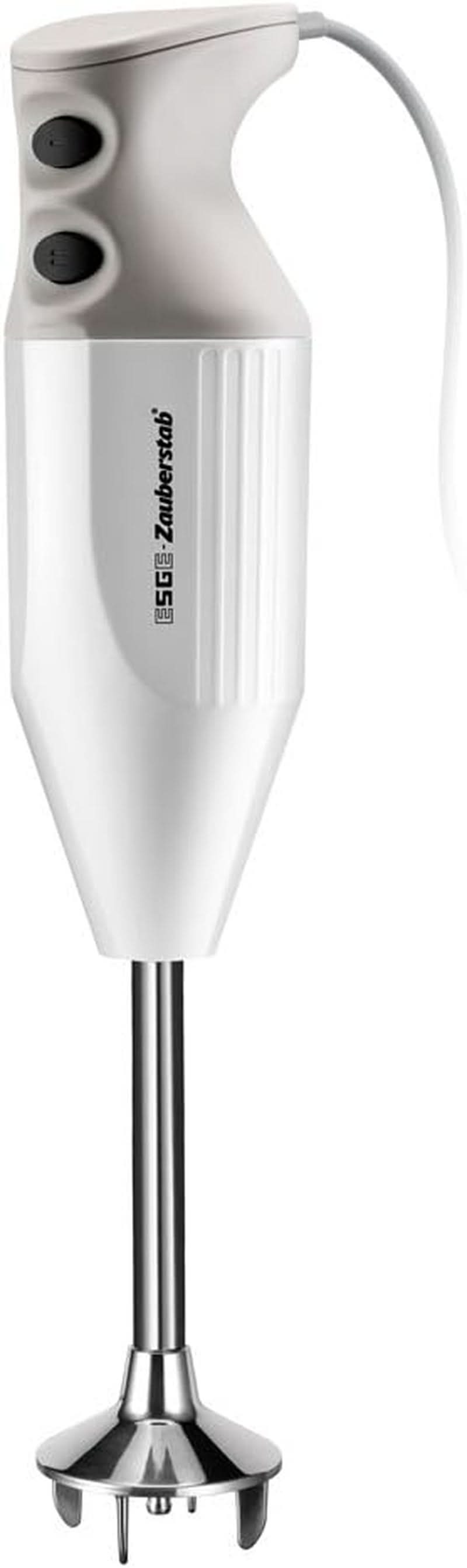 Esge-Zauberstab M 122 S, Stabmixer Weiß, Mit Zubehör, Bis 14.000 U/Min, 90310 Kitchen Naty Shop