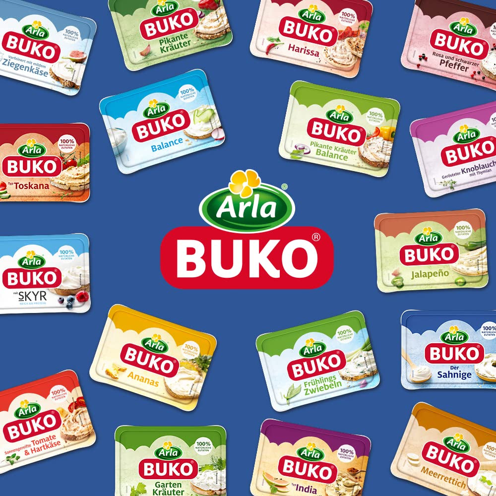 Saldo Frischkäse | 10x200 g | Ingredienti naturali al 100% Ohne Konservierungsstoffe, Addensanti e Gesmackverstärker