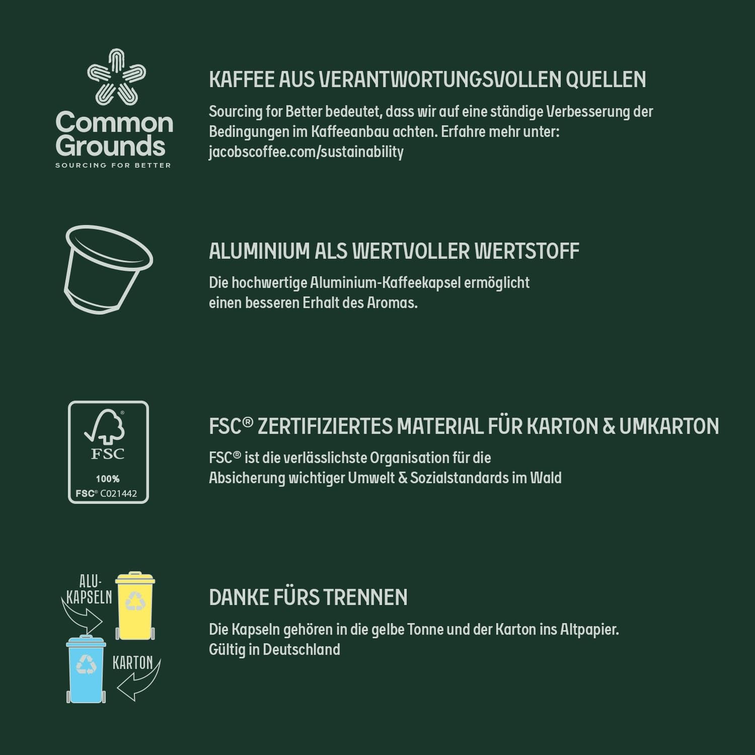 Jacobs Kaffeekapseln Guten Morgen XL Intense, Intensität 8/12, 10 x 20 Getränke, Nespresso* kompatible Kaffee Kapseln, 200 Kapseln