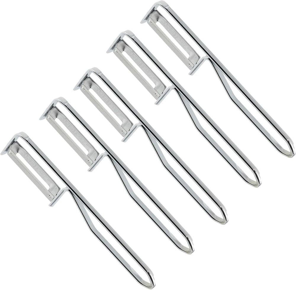 Pelapatate universale Fackelmann, lama in acciaio inox Pelapatate Naty Shop Pelapatate economico Set 5 pezzi