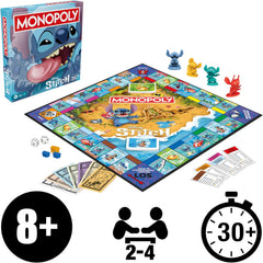 Gioco da tavolo Monopoly Disney Stitch Edition - Versione tedesca