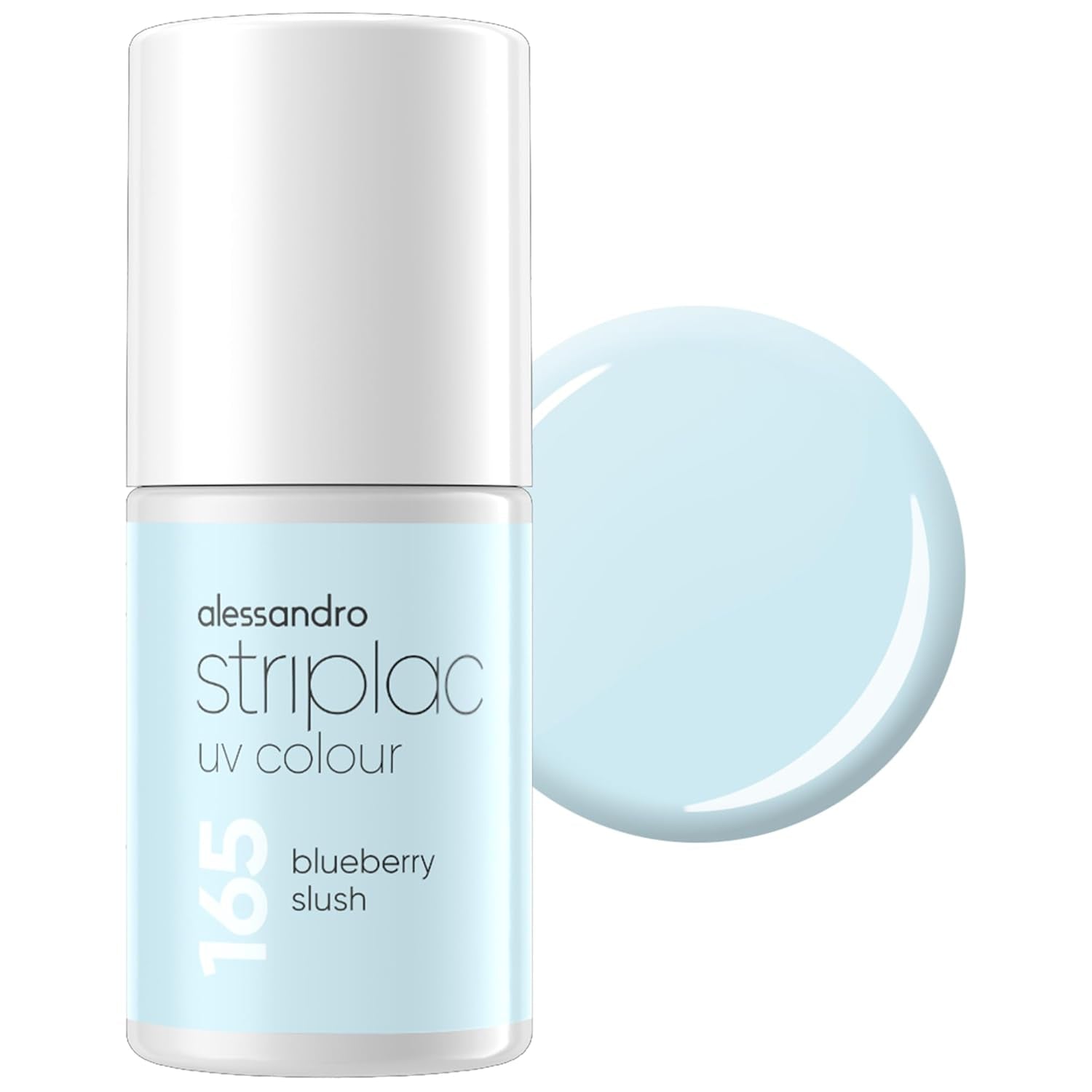 Smalto UV alessandro Striplac Lavender Lemonade – Delicato e a lunga tenuta – Facile rimozione grazie alla tecnologia di rimozione – Vegan e cruelty-free – 8 ml