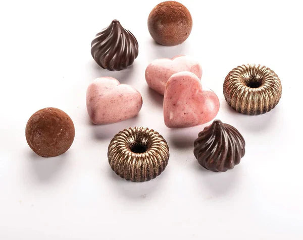 Silikomart 199384, Stampo 3D Fiamma Cioccolato