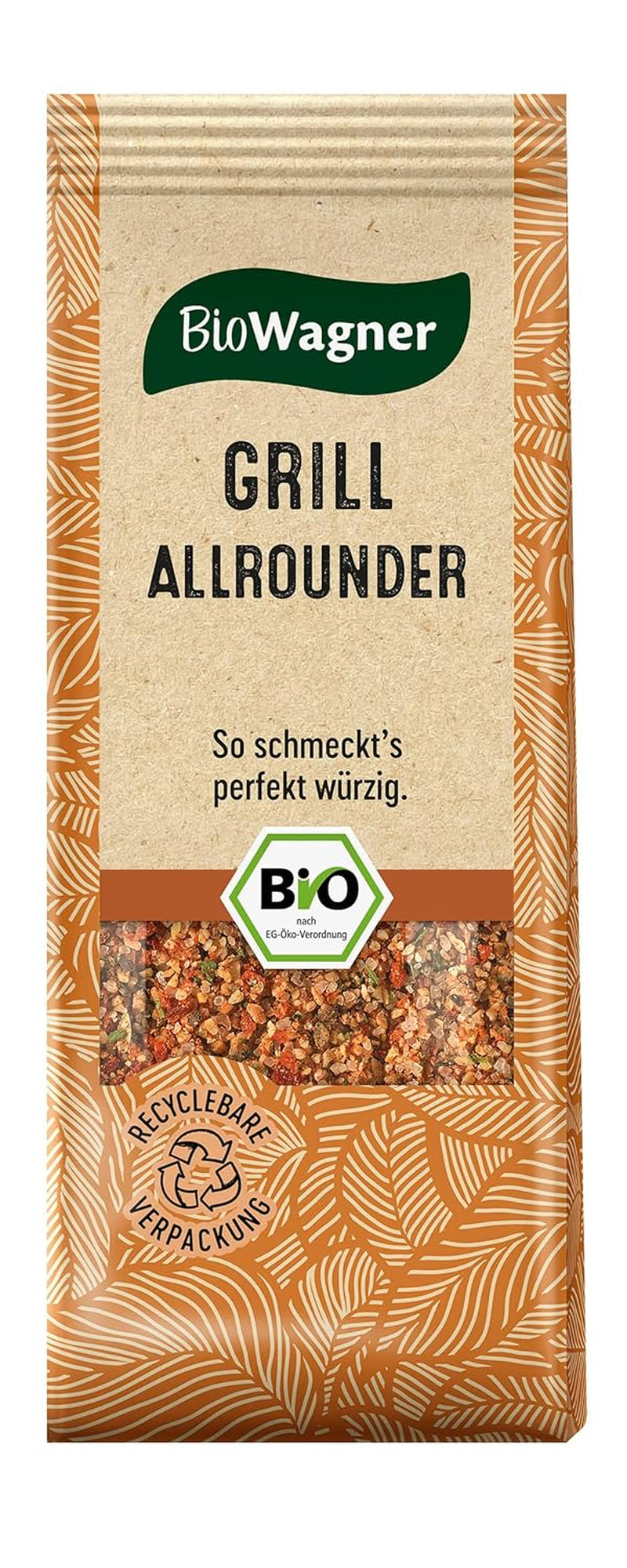 BioWagner - Bio Ras el Hanout, Gewürzmischung für orientalische und arabische Gerichte, ideal für Couscous, Tajine oder Hummus, naturbelassene Bio-Zutaten, recyclable Verpackung, 50 g