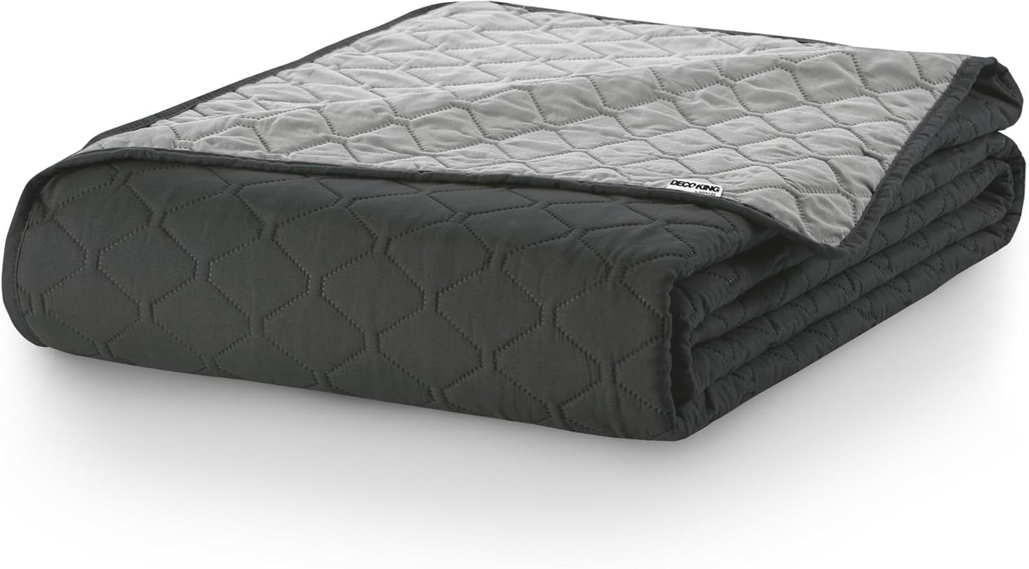 Decoking Copriletto 200 X 220 Cm Grafite Antracite Grigio Argento Copriletto double face di facile manutenzione Axel Beds and Blankets Besuche den DecoKing-Store
