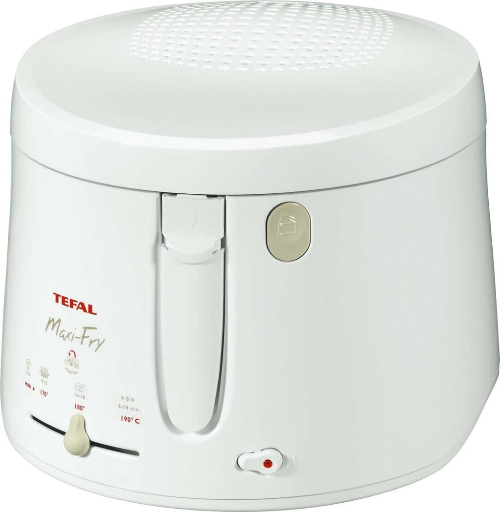 Friteuză Tefal Maxi Fry, Tehnologie Cool Wall, 1.2 Kg, termostat reglabil Electrocasnice Naty Shop Alb