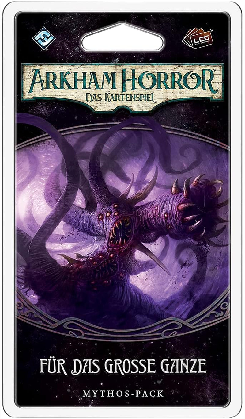 Fantasy Flight Games, Arkham Horror: LCG, Gioco base, Gioco per esperti, Gioco di carte, 1-4 giocatori, Età 14+, 45+ minuti, Tedesco, Multicolor, Colorato