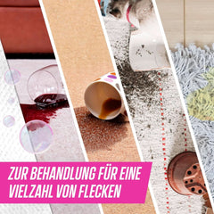 Vanish Oxi Action Polvere Detergente per Moquette e Tappezzeria - 1 X 820 G - Pulisce ampie aree di moquette e tappezzeria da sporco, odori e polvere Detersivi per bucato Naty Shop