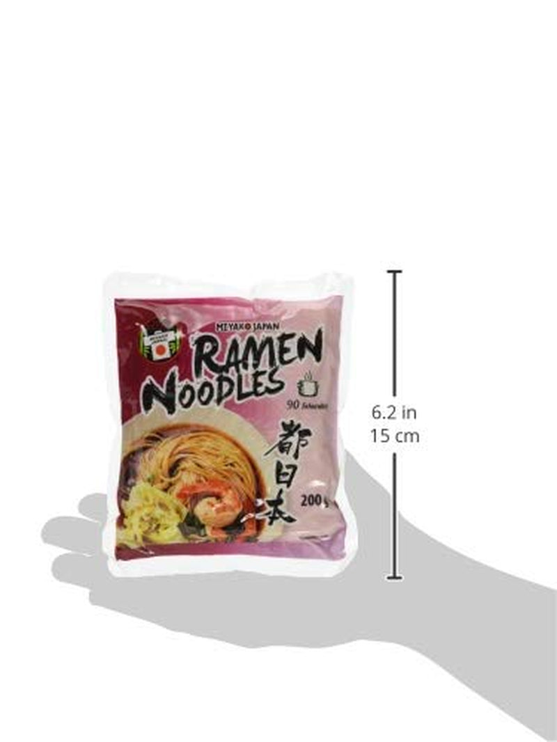 Confezione da 12 spaghetti ramen in stile giapponese Miyako (12 x 200 g)