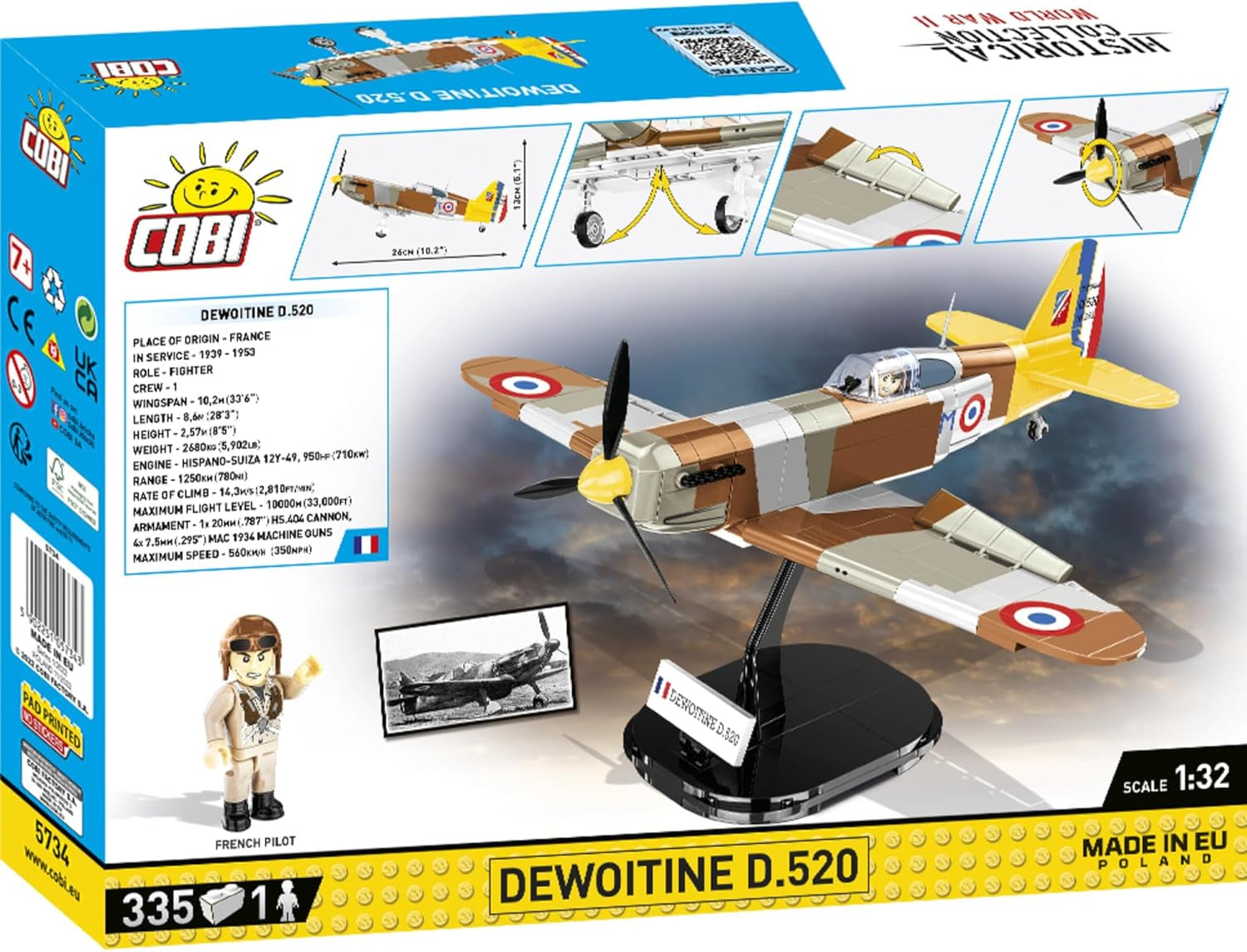 COBI DEWOITINE D.520