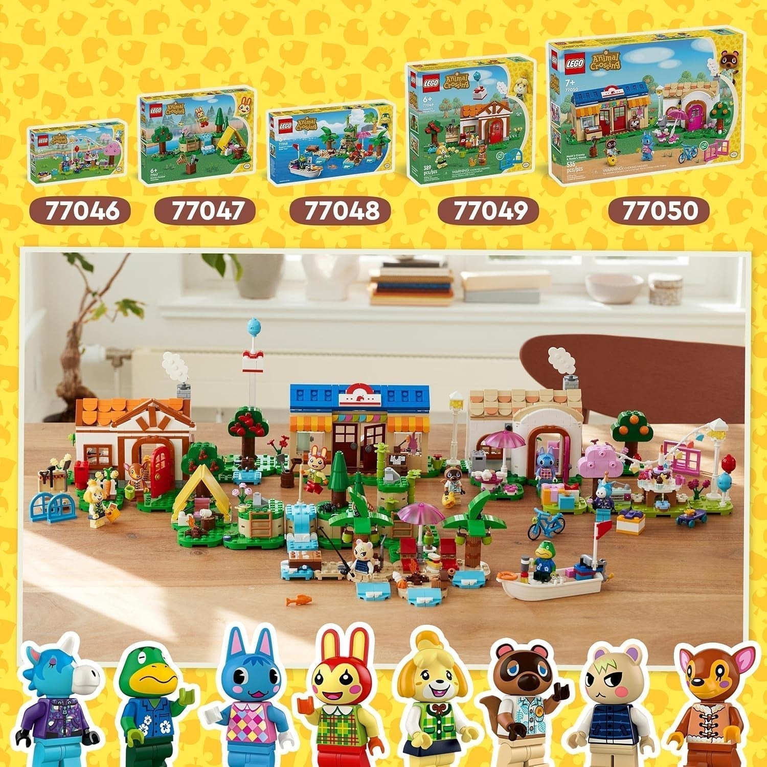 LEGO Animal Crossing Festa di compleanno di Jimmy Giocattolo creativo per bambini Videogioco Cavallo Set di animali Regalo per ragazze e ragazzi di 6 anni 77046 Set da costruzione Besuche den LEGO-Store