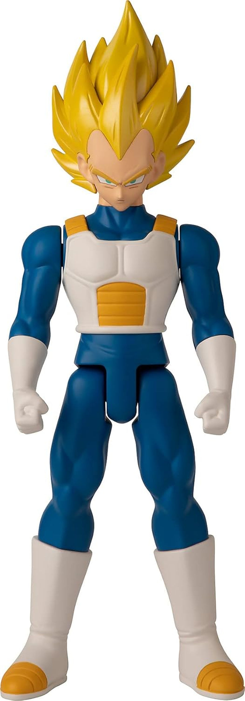 BANDAI - Dragon Ball Super - Giant Limit Breaker Figure 30 Cm - Super Saiyan Vegeta Blue - Licența oficială Dragon Ball - Figură Vegeta mare articulată - Jucărie pentru copii 4+ ani - 36732 Action figures Naty Shop Super Saiyan Vegeta