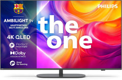 Televizor inteligent Philips Ambilight „The One” 50PUS9000 4K QLED - ecran de 50 de inci cu P5 Perfect Picture Engine Ultra HD, sistem de operare Titan, Dolby Vision și sunet Dolby Atmos