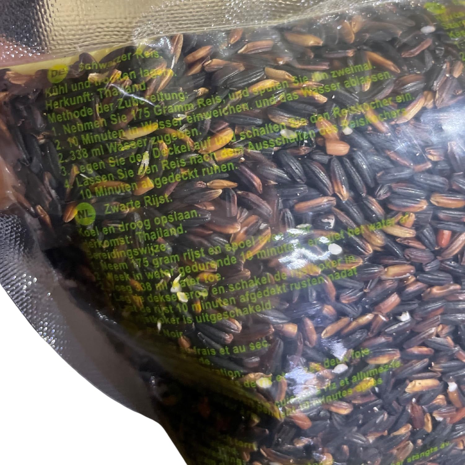 RISO ROYAL THAI - Riso nero appiccicoso - 1 x 1 KG