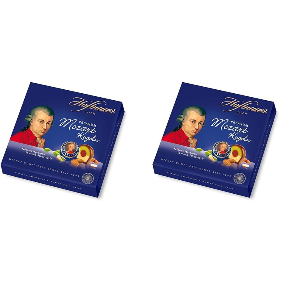 Hofbauer Vienna, Mozartkugeln 200 g, cioccolato al latte