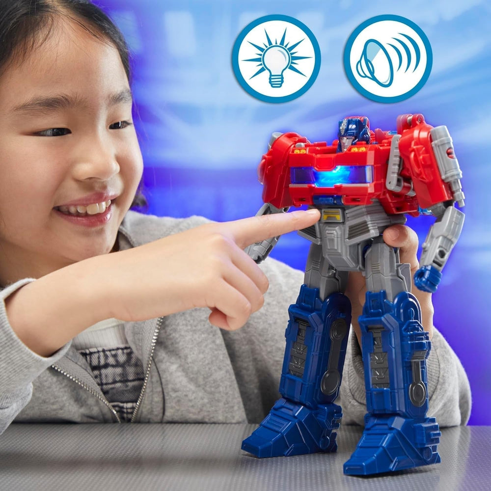 Figurina interattiva Transformers One Power Flip Optimus Prime (Orion Pax) Action figures Naty Shop