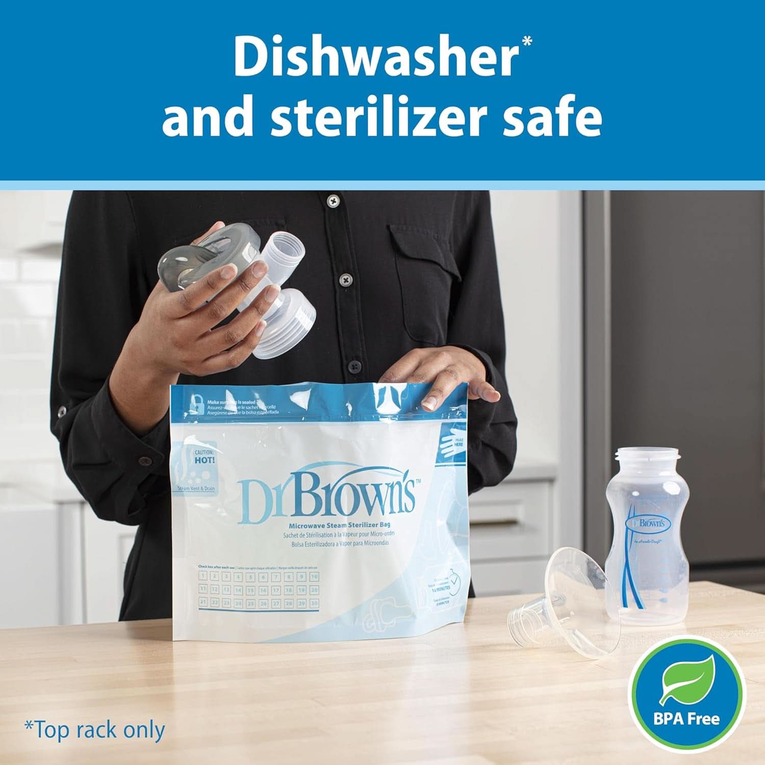 Pompă manuală de sân cu protecție 100% silicon Softshape (B, flanșă de 25 mm) și opțiuni anti-colici + biberon cu gură largă de 150 ml cu tetina cu flux lent de nivel 1 Accesorii Hrana si Alaptare Bebe Naty Shop