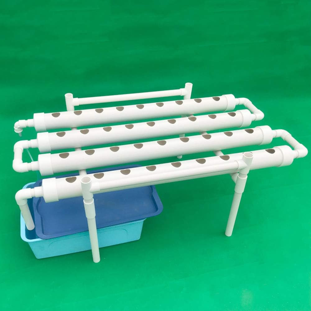 Coltura idroponica verticale 1 strato 36 posizioni Torre idroponica 3,5x4,5 cm Cestino idroponico Garden Grow Box verticale Set completo Esperimento idroponico